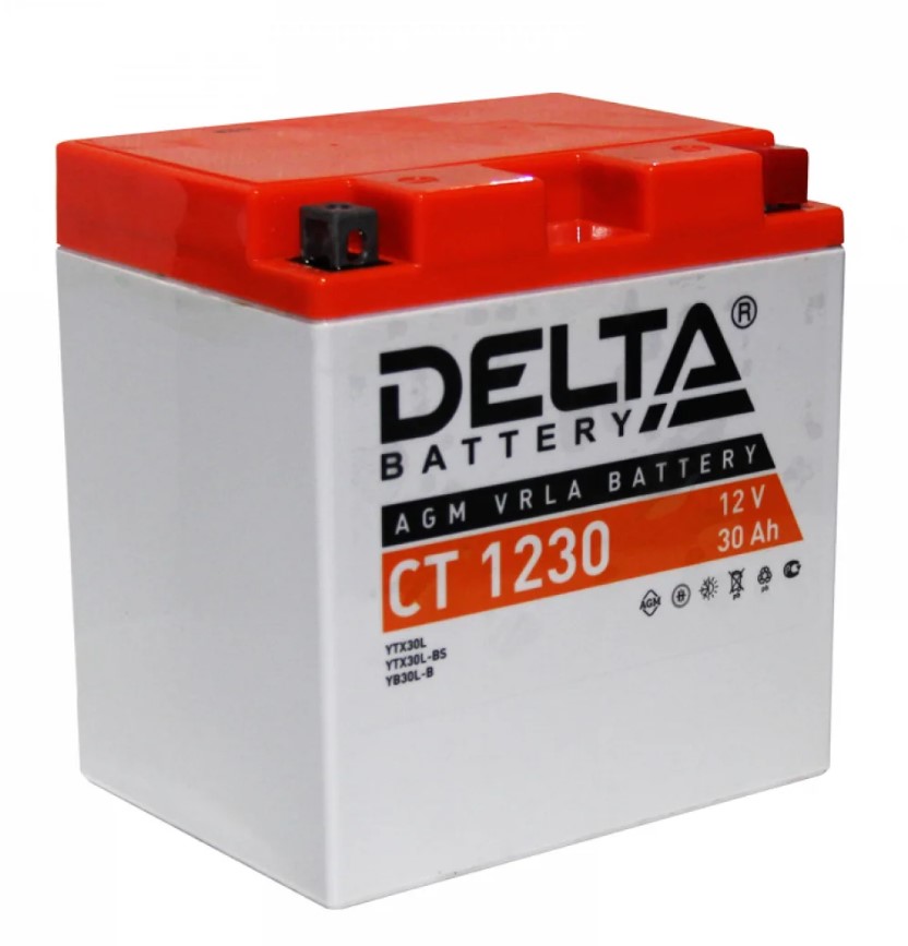 Battery 30. Аккумулятор Delta 12v 30ah. Аккумуляторная батарея Delta CT 1230. Delta CT 1230 12v 30ah. Аккумулятор Delta CT 1230 AGM (yix30l-BS).